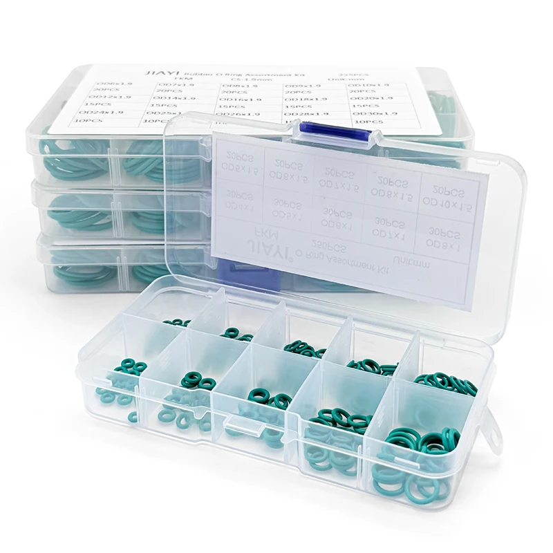 250Pcs Boxed O-Ring…