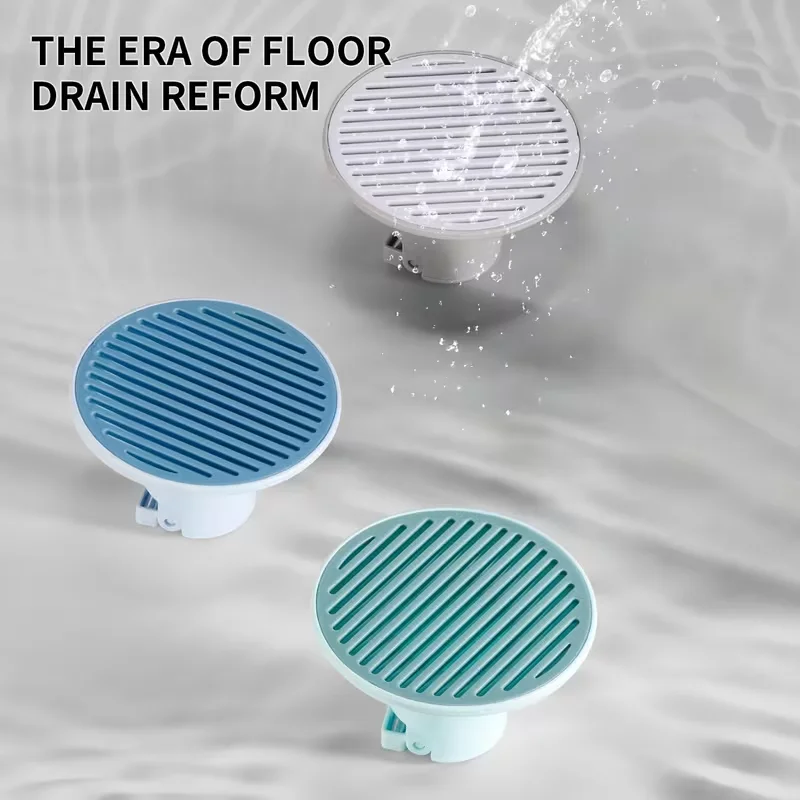 Clog-Resistant Shower Floor Drain Cover Bathroom Drain Core Easy to Install And Clean Drainage System for Bathrooms