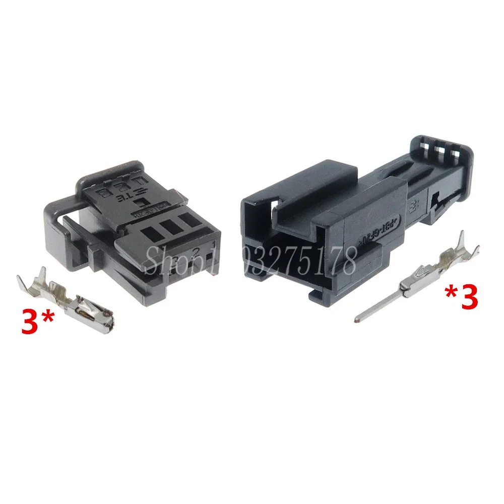 1 Set 3 Pin 953697-1 953698-1 Automotive Socket Wiring Harness Electrical Connector with Terminals