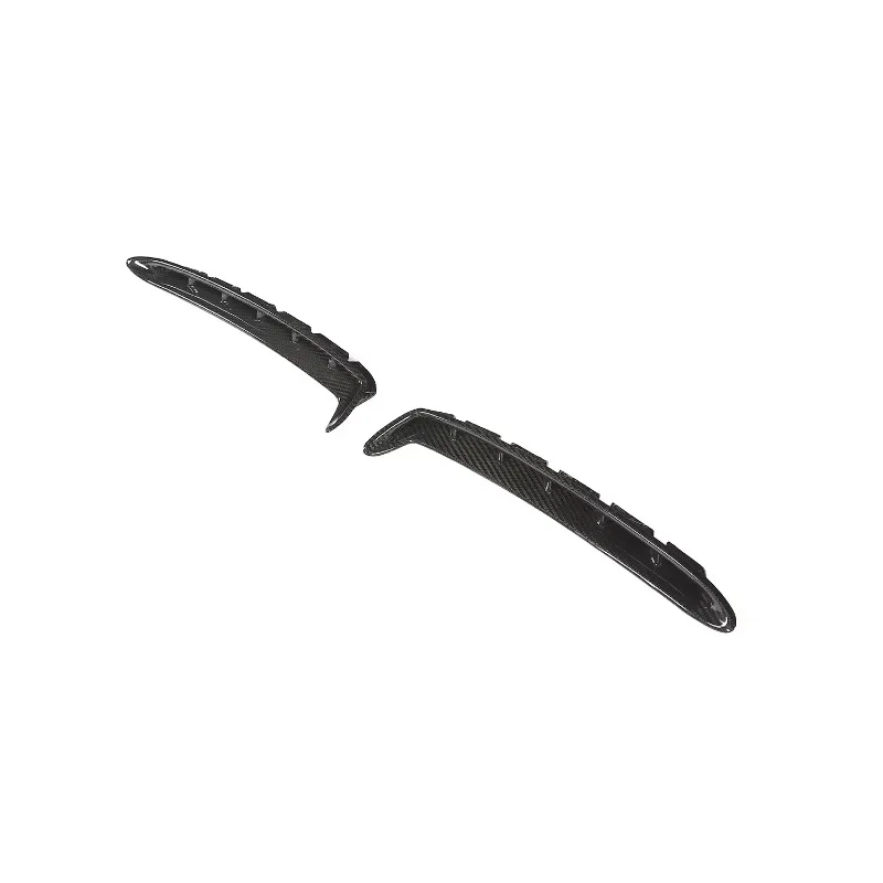 Real Carbon Fiber Side Fender Air Vent Trim Covers for Ford Mustang Shelby GT350 2019UP