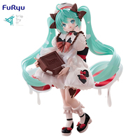 FuRyu Hatsune Miku x Tirol Chocolate Trio-Try-iT Hatsune Miku x Tirol Chocolate Milky Aroma Ver. PVC 18CM Anime Figure Toy