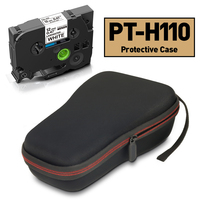 Compatible for Brother P-Touch H110 Label Printer Case Hard EVA Bag Protective Case for Brother Labeling Machine PT-H110 PTH110