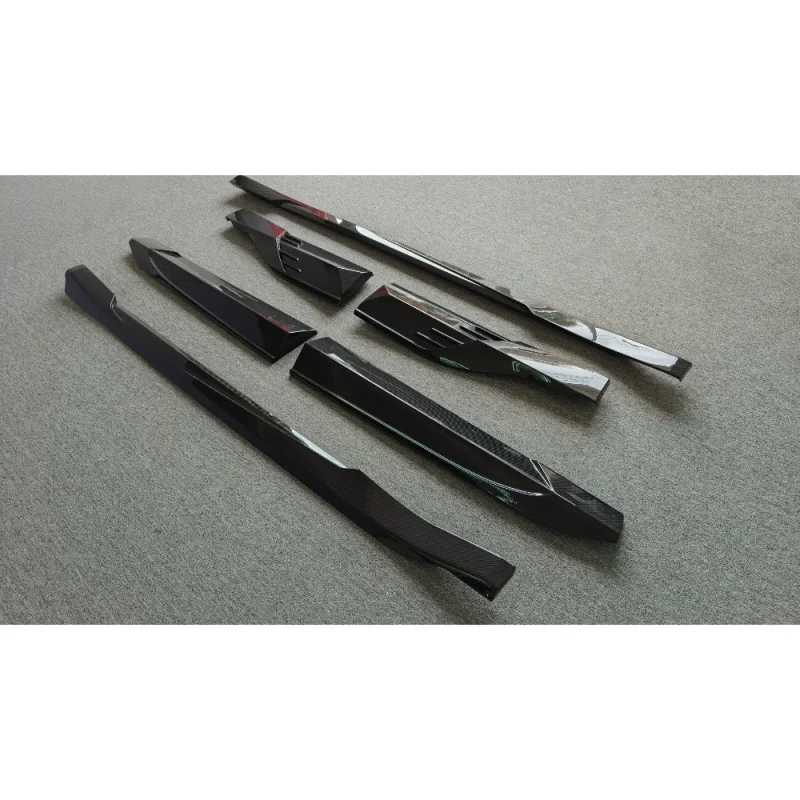 Body Kit Upgraded With LD Style Dry Carbon Fiber Side And Skirt Spoiler Suitable For BMW XM