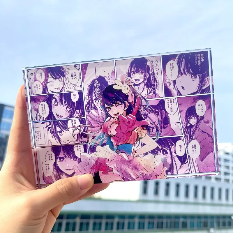 [OSHI NO KO] Acrylic Birthday Brick Arima Kana Hoshino Aquamarin Anime Peripherals Cute Living Room Bedroom Originality Ornament