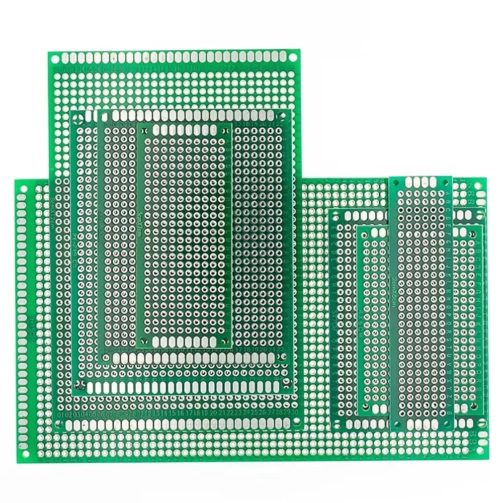 1Pcs Universal PCB Board Double Sided 2x8 3x7 4x6 5x7 6x8 7x9 8x12 9x15cm Prototype Board Tin-plated Circuit Boards