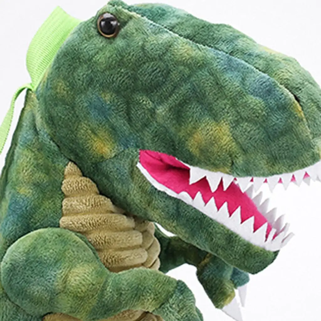 Dinosaur Plush Doll Dinosaur-Shape Backpack Bags Anti-lost Bag Travel Bag