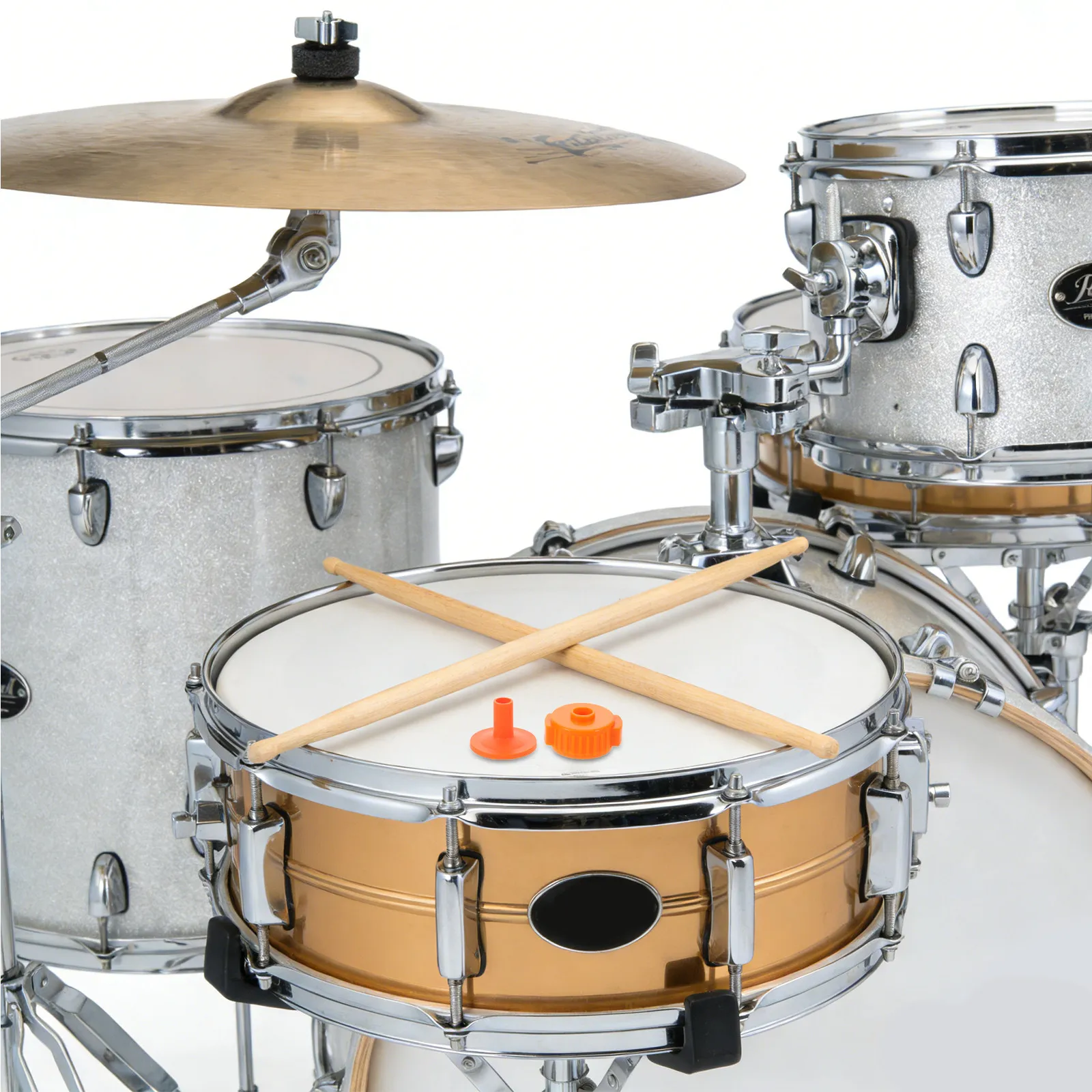 1Set Cymbal Quick Release Nut for Drum Kit Crash Cymbal Stand Nut Sturdy Performance Broad Compatibility Visual Appeal Design