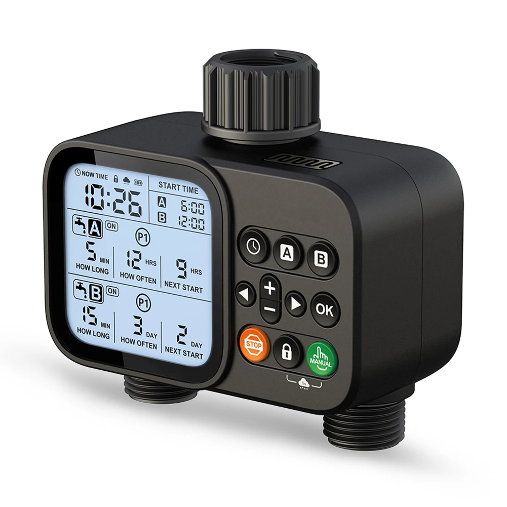 

Flexible Manual Watering Option Dual Outlet Automatic Watering Consistent Plant Hydration Easy Installation Connectors