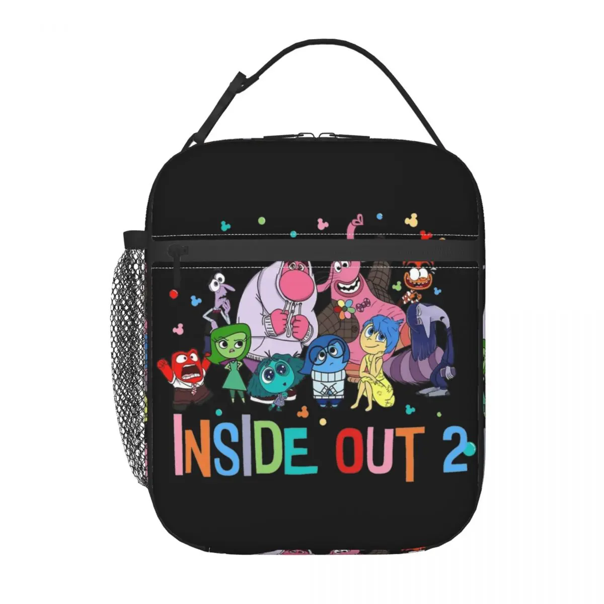 Inside Out 2 film 2024 prodotto borse per il pranzo isolate per la borsa per la conservazione degli alimenti dell\'ufficio scolastico scatole per il