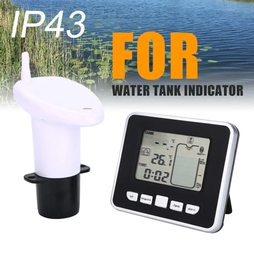 Liquid Meter Liquid Level Meter Fill Level Indicator Water Tank Level Gauge Rainwater Tank Temperature Indicator