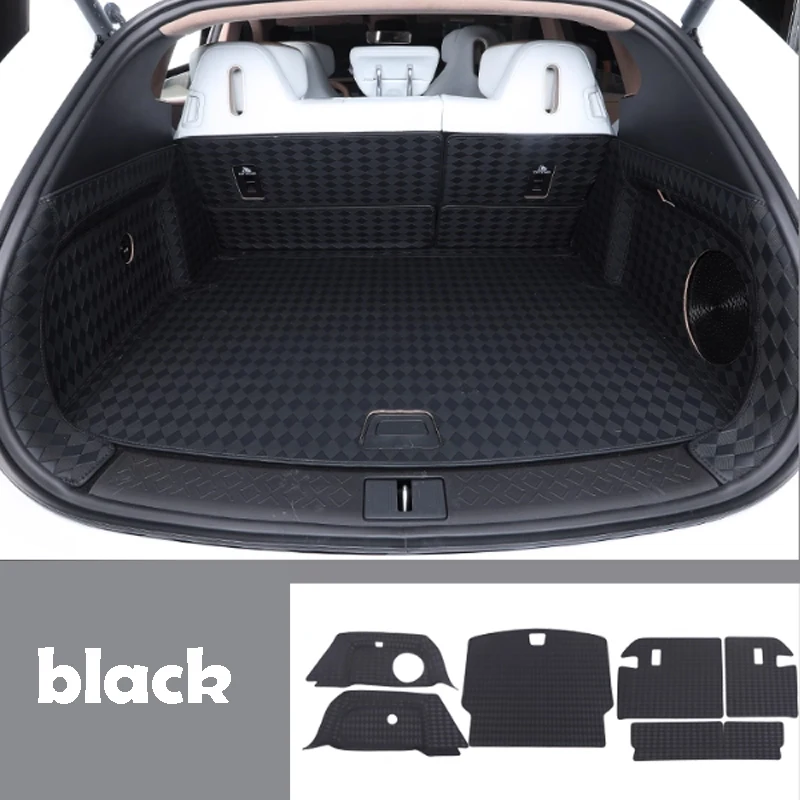 

For Avatar 07 2025 2026 Fully Enclosed Trunk Cushion Tailcase Pad Leather Soft Bag Special Accessory Car Interior