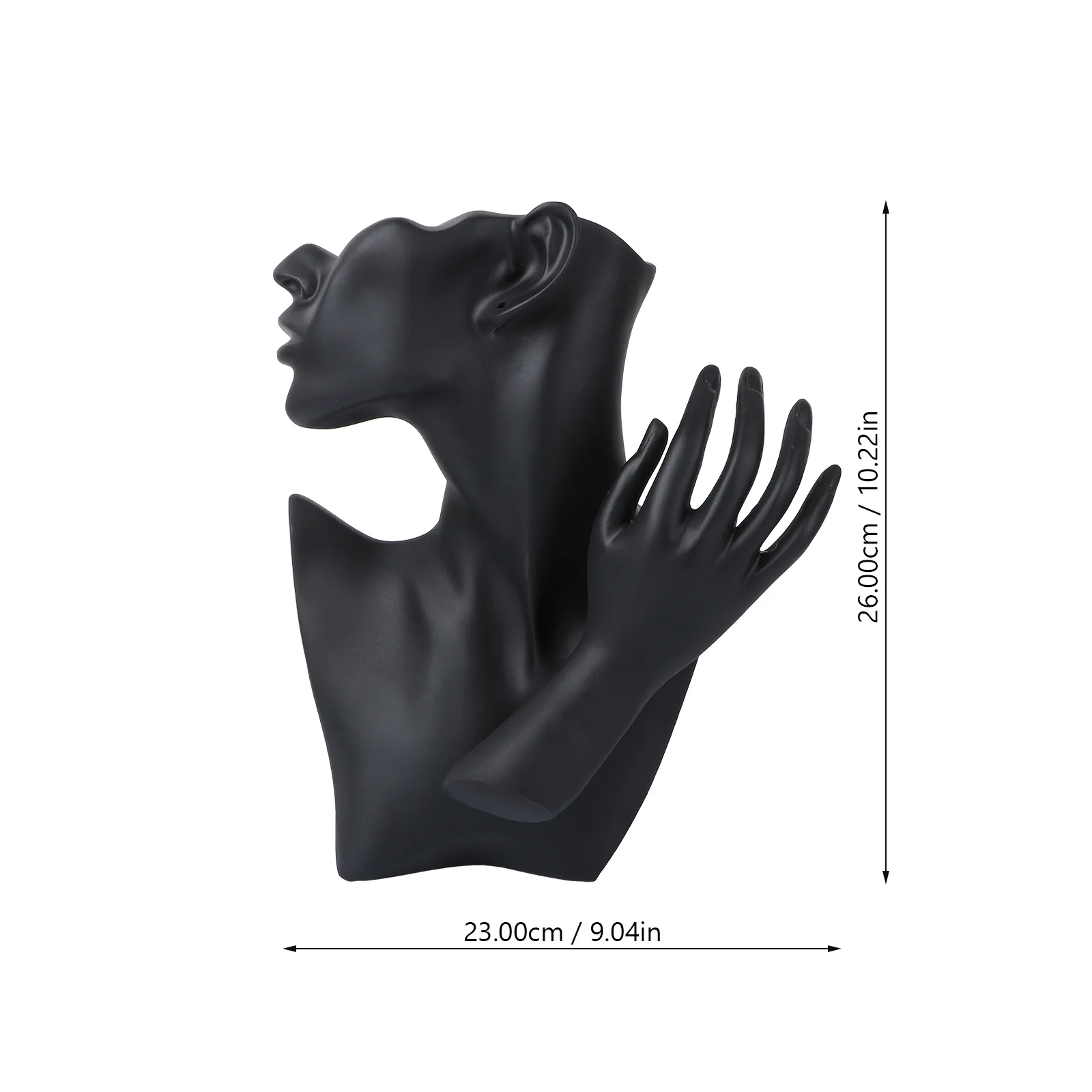 1 قطعة مجوهرات من مادة الراتنج الإبداعية عرض قلادة حامل القرط رف سطح المكتب حلية حلقة التخزين المنظم عرض المجوهرات