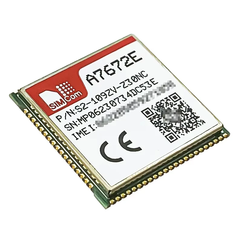 SIMCOM A7672E LTE Cat1 Module A7672E-LASE A7672E-FASE 4G LCC+LGA LTE-FDD/GSM/GPRS/EDGE Compatible with SIM7000E SIM7070E SIM800F