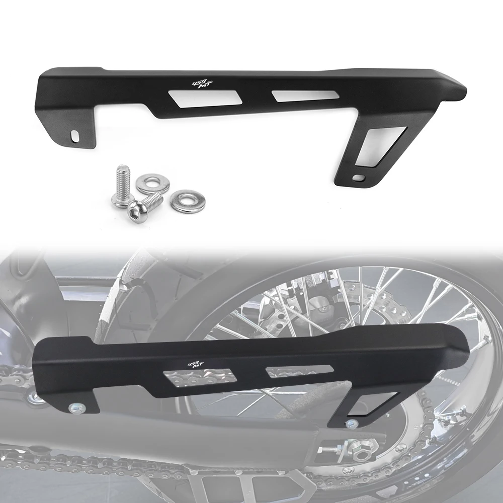 

Motorcycle Aluminum Chain Cover Decorative Fit For Cfmoto 450MT 450 MT 2024 2025 IBEX 450 2024 2025 Guard Sprocket Protector