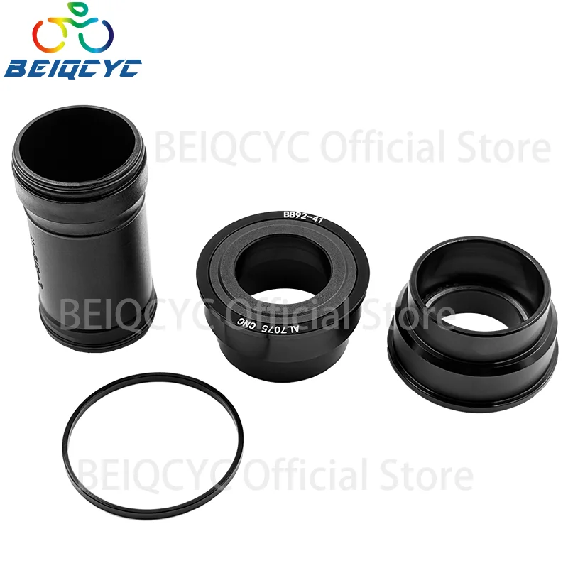 BB92 24 مللي متر الصحافة صالح الأقواس السفلية للطريق MTB كرانسيت BB92 إطار الدراجة أسفل قوس الصحافة صالح