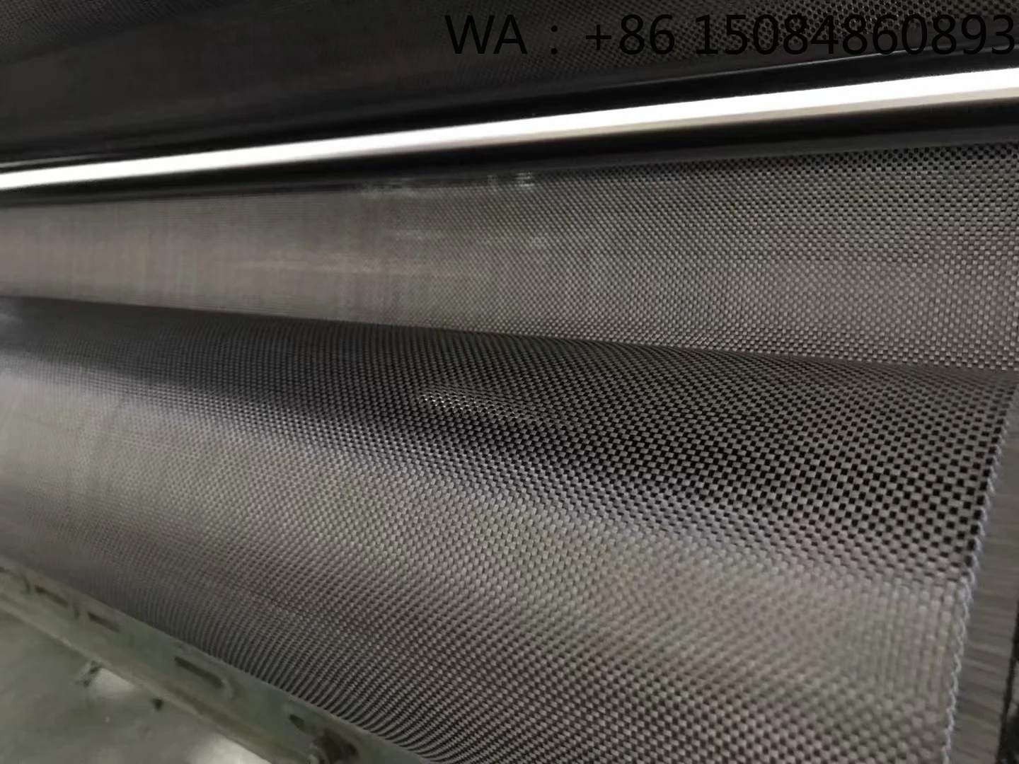 200g/m2 3K plain carbon fiber fabric, aerospace grade with epoxy surface, support bending and welding processing service