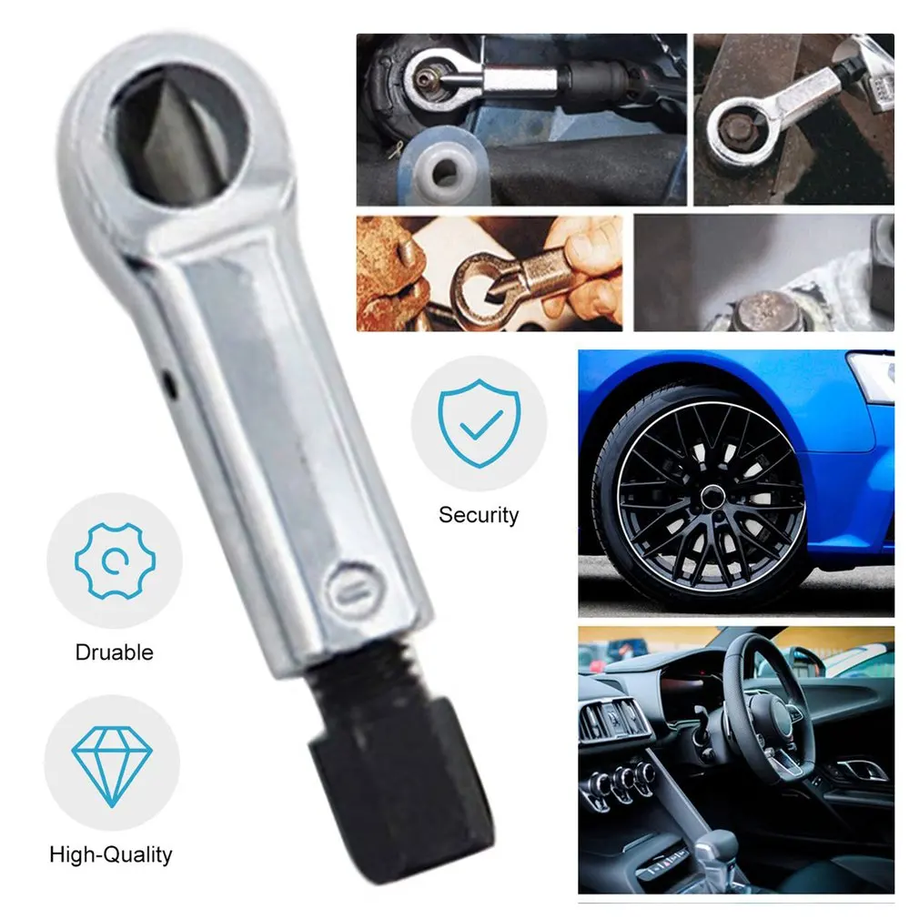 1Pc Heavy Duty Rust Resistant Damaged Nut Splitter Remover Rusty Nut Splitter Spanner Remove Cutter Tool Steel Wrench Hex