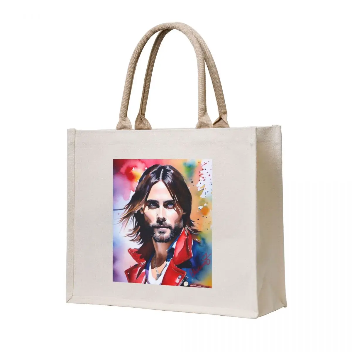 

Jared Leto Tote Bag Big bag reusable grocery bags tote bag woman