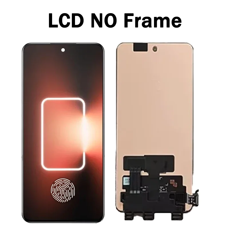 6.74" AMOLED Wyświetlacz LCD z ekranem dotykowym i digitizerem do Realme GT3 RMX3709, ramka wyświetlacza do Realme GT 3 240W — zdjęcie produktu 4