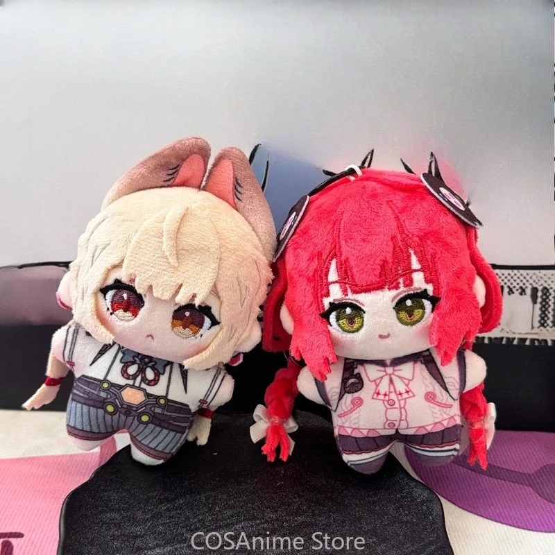 Gantungan Kunci Figur Anime Zenless Zone Zero Kawaii Cosplay Bahan Katun Lembut Bentuk Bintang Laut Alice Yuzuha 10cm, Hadiah