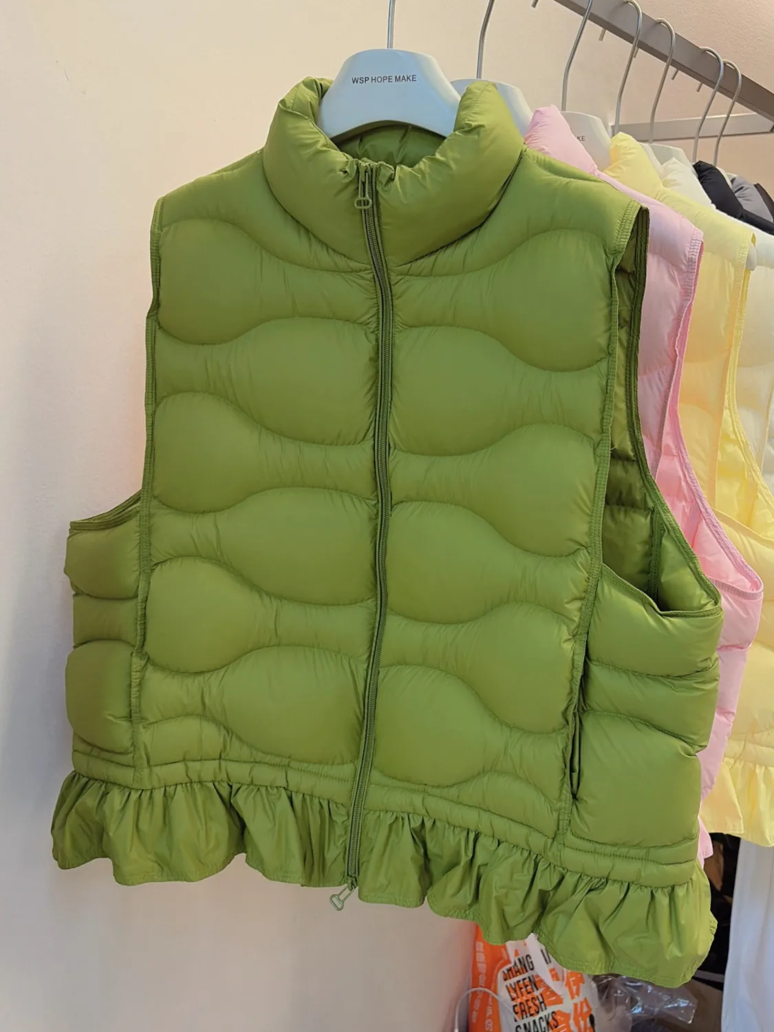 Autumn and Winter New Women's Down Vest Windproof Fashion Down Vest