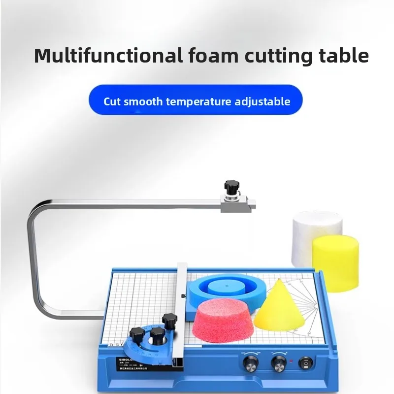 

Desktop Heated Wire Foam Cutter: Electric Hot Knife System for Sponge/EVA/PE Foam, Display Boards & XPS Sheets - Cutting Machine