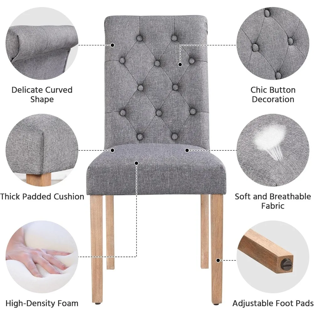 Thumbnail 4 - #29 Ranked Upholstered Dining Chairs Picks in 2026