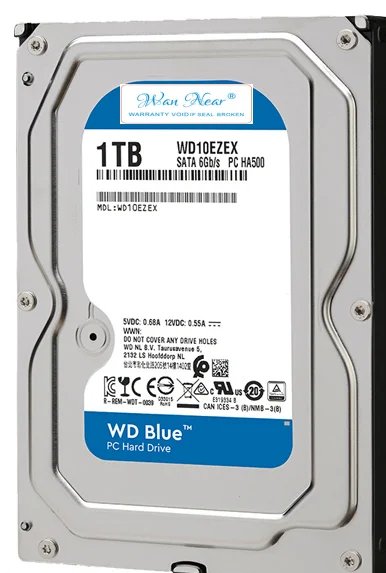 

Для WD10EZEX desktop 1T 3,5-inch SATA3 1T механический синий