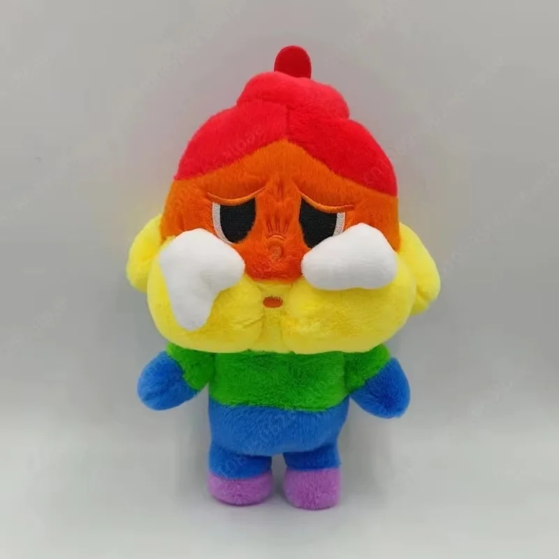 2024 New Arrival Motherland Thai Crybaby Rainbow Doll Powerpuff Girls Woolen Pendant Trendy Fashion Items Toys Birthday Present