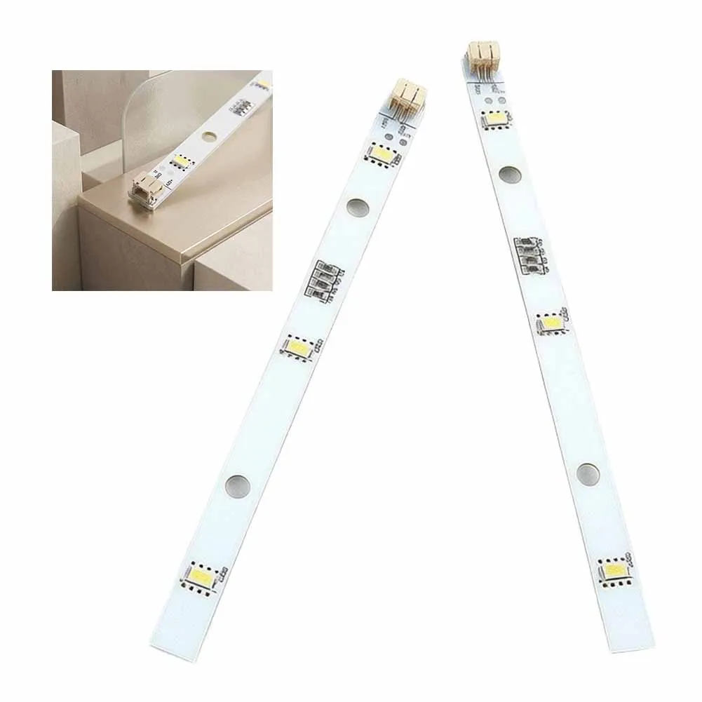 LED Light Strip For Hisense Refrigerator E349766 12V DC 2 Pin Connector Bright Energy Saving Replacement Lamp For Kitchen Applia