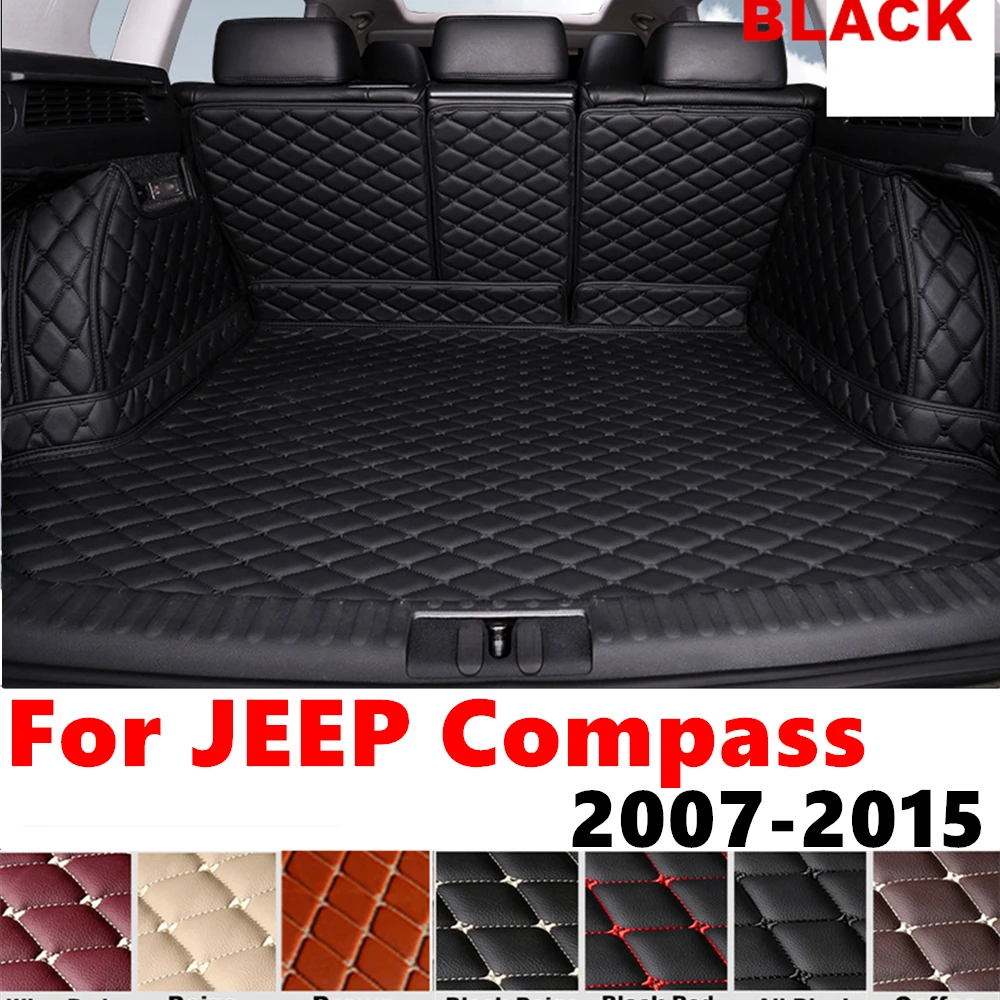 

Полный комплект автомобильного коврика в багажник XPE для JEEP Compass 2015 2014 2013 2012-2007, защитный коврик для багажника, коврик для багажника