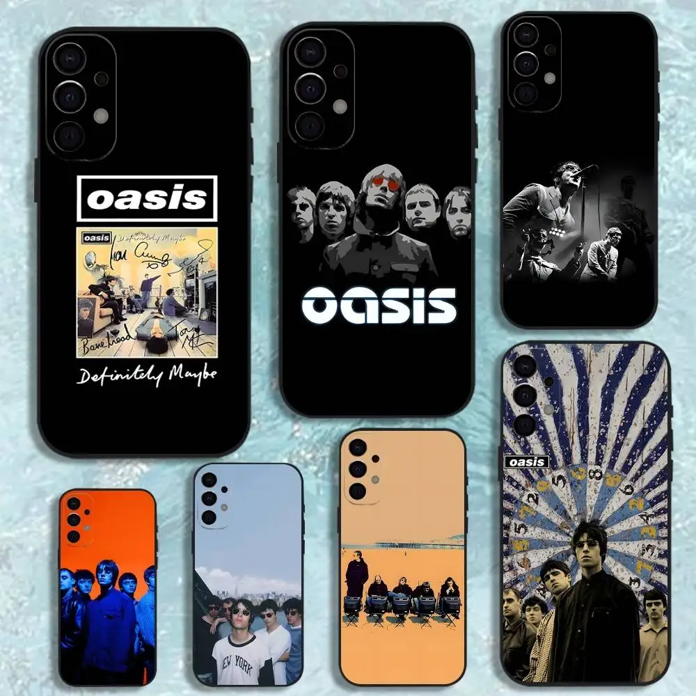 

Band O-Oasis Phone Case For Samsung S25,S24,S21,S22,S23,S30,Ultra,S20,Plus,Fe,Lite,Note,10,9,5G Black Cover
