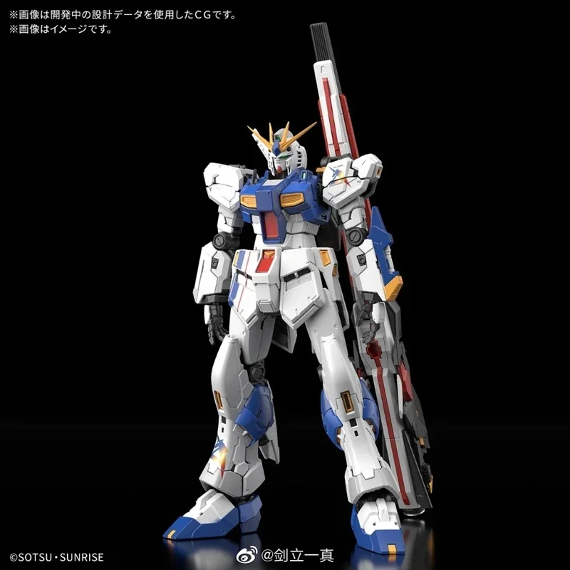 건담 반다이 RG 1/144 사이드 f 후쿠오카 RX-93ff VGundam 액션 장난감 피규어 조립 모델 키트 소년의 휴일 선물