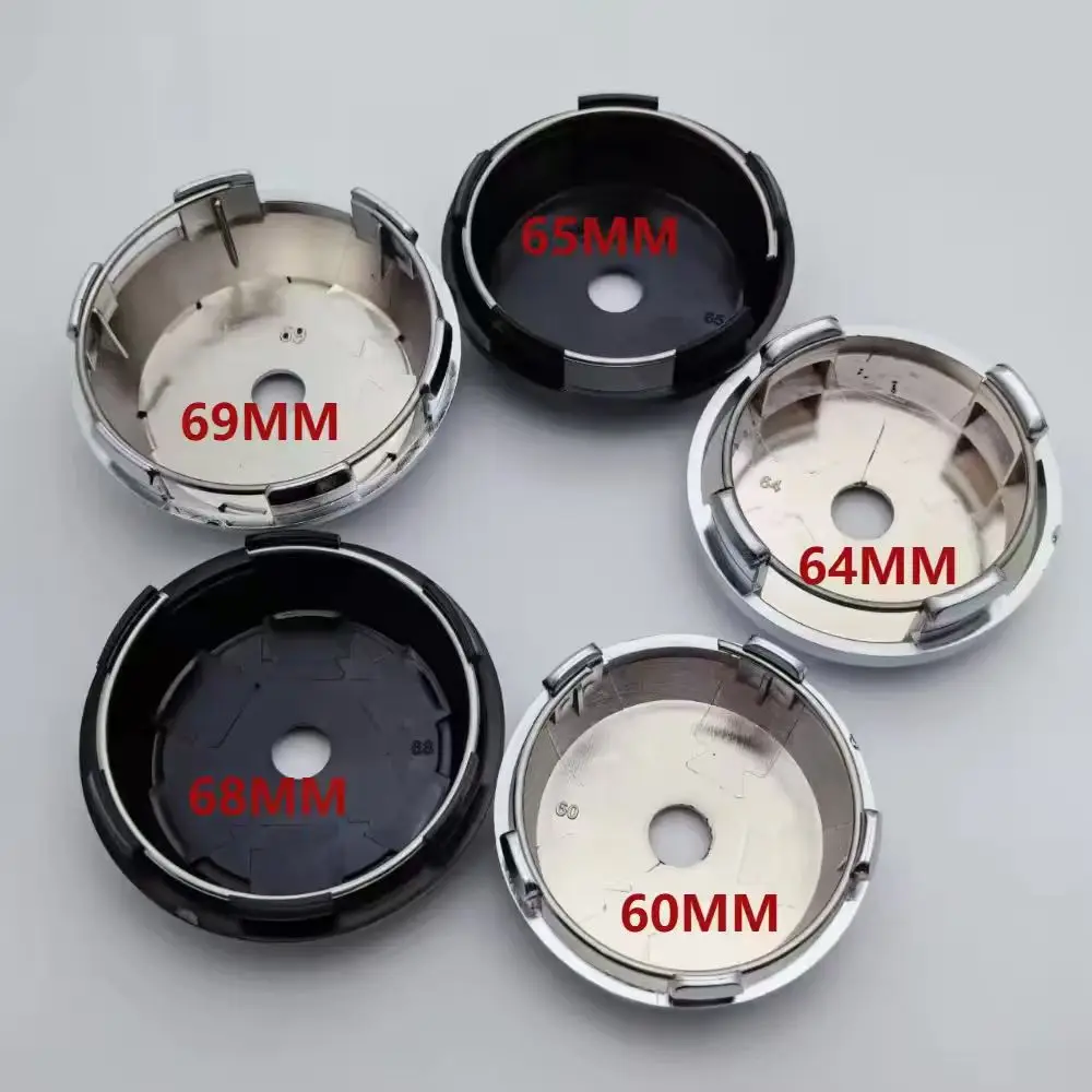 4 قطعة JDM W العمل شارة شعار سيارة عجلة مركز قبعات عالية كاب 60 مللي متر 64 مللي متر 65 مللي متر 68 مللي متر 69 مللي متر عجلات Hubcaps حافة غطاء اكسسوارات السيارات #6
