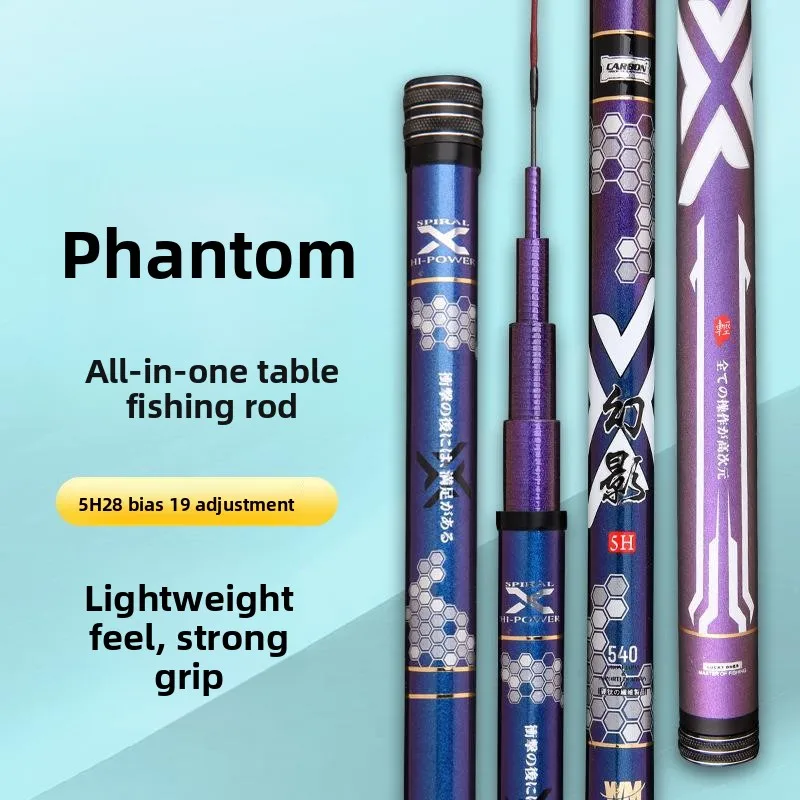 

Удочка карбоновая, длинная секционная, 5H, тайваньский стиль, для рыбалки на водохранилищах и дикой рыбалки, универсальная, легкая, портативная.