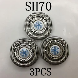 3pcs SH70 Replacement head Razor blade S7000 SH70/52 SH60 SH90 Heads for philips shaver S8000 S7000 S7310 S7370 S7530 S9000