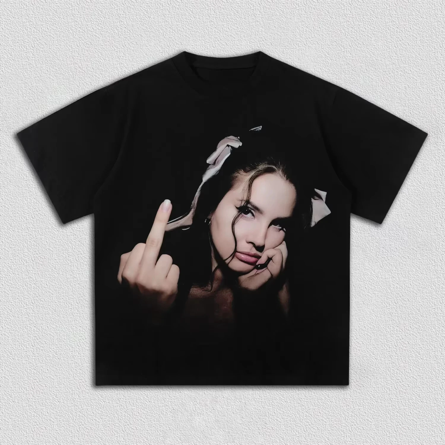Lana Del Rey Retro Dark Aesthetic Graphic T-shirt, Unisex Loose Street Style Casual Pure Cotton Short Women And Men T-Shirt