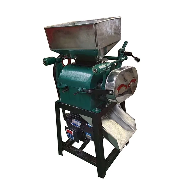 

Agricultural grain crusher, three-dimensional roll corn wheat soybean crusher