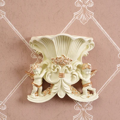 

European Style Household Angel Wall Flower Pot Wall Flower Basket Restaurant Creative Decoration Flower Art Pendant