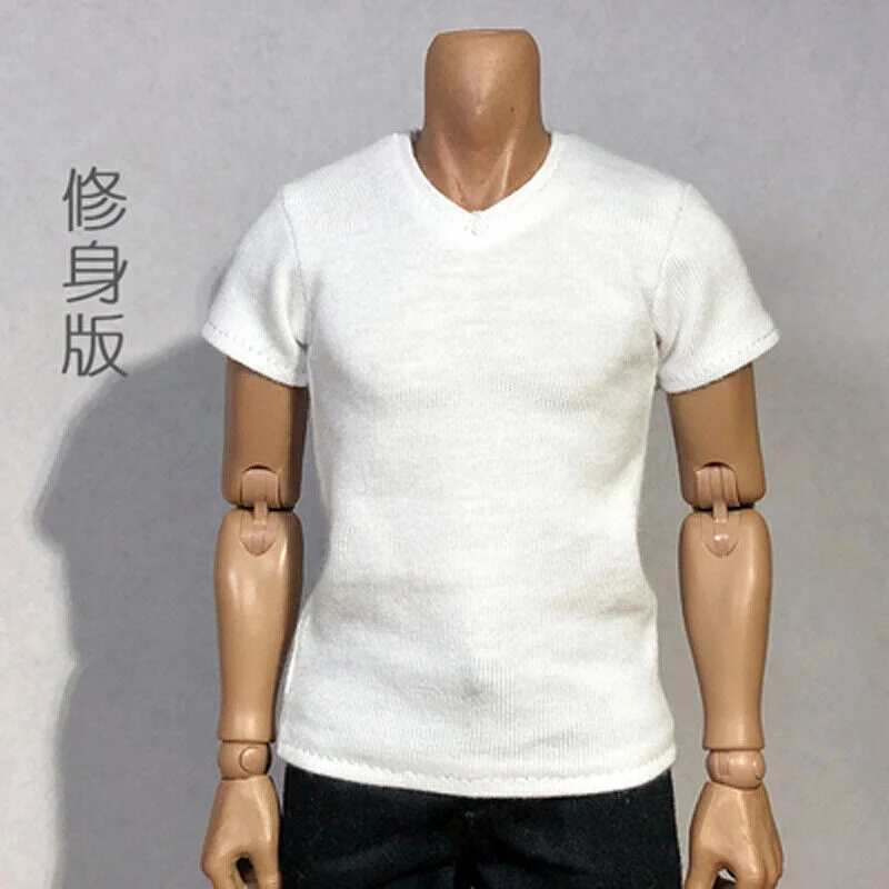 Custom 1:6th V-neck Short-sleeve T-shirt Model F12