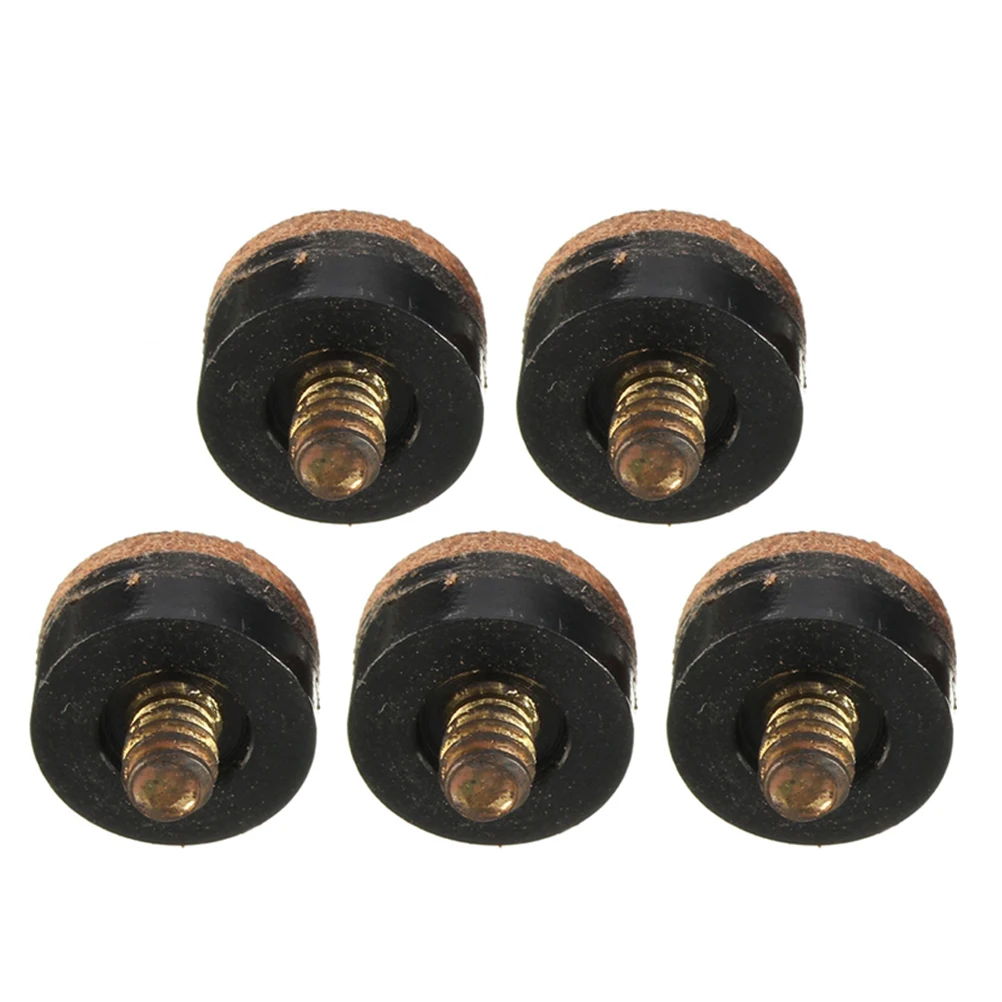 

10 Pcs Cue Pool Tip Accessories Billiard Tips Replacement Kit Ferrules and Billiards