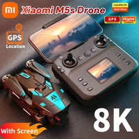 Xiaomi M5s Drone 8k Professional Hd Cam 5g Wifi With Screen Remote Control Quadcopter Optical Flow Obstacle Avoidance Drone