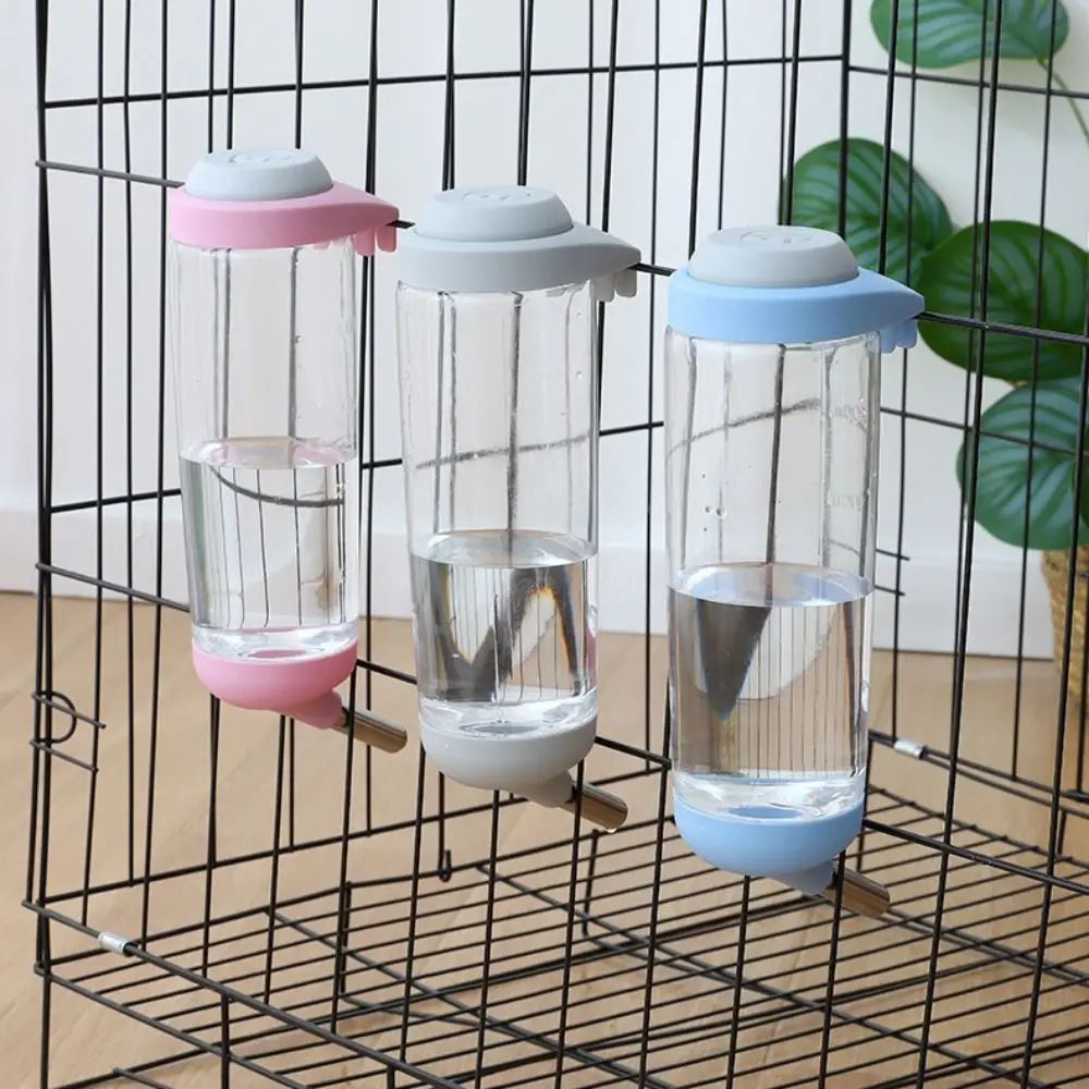 Water dispenser plastic water bottle feeder suspended pet guinea pig squirrel rabbit cat dog drinking head pipe fountain