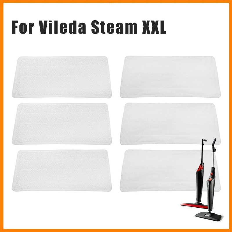 Applicable to Washable Replacement Pads Microfibre Cloths For Vileda Steam XXL Steam Cleaner Accessories parts