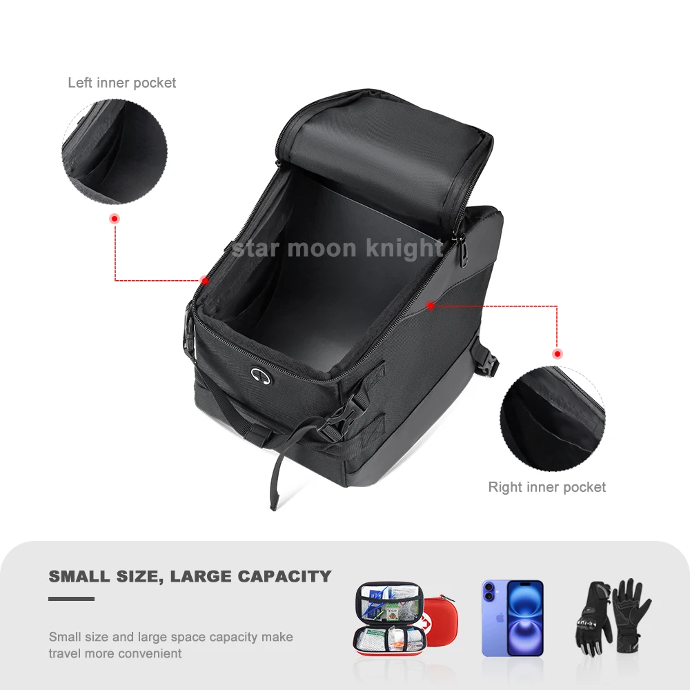 For Honda for FORZA NSS XADV 750 X ADV 750 for FORZA750 NSS750 Motorcycle Accessories Travel Tour Pack Scooter Tunnel Tank Bag