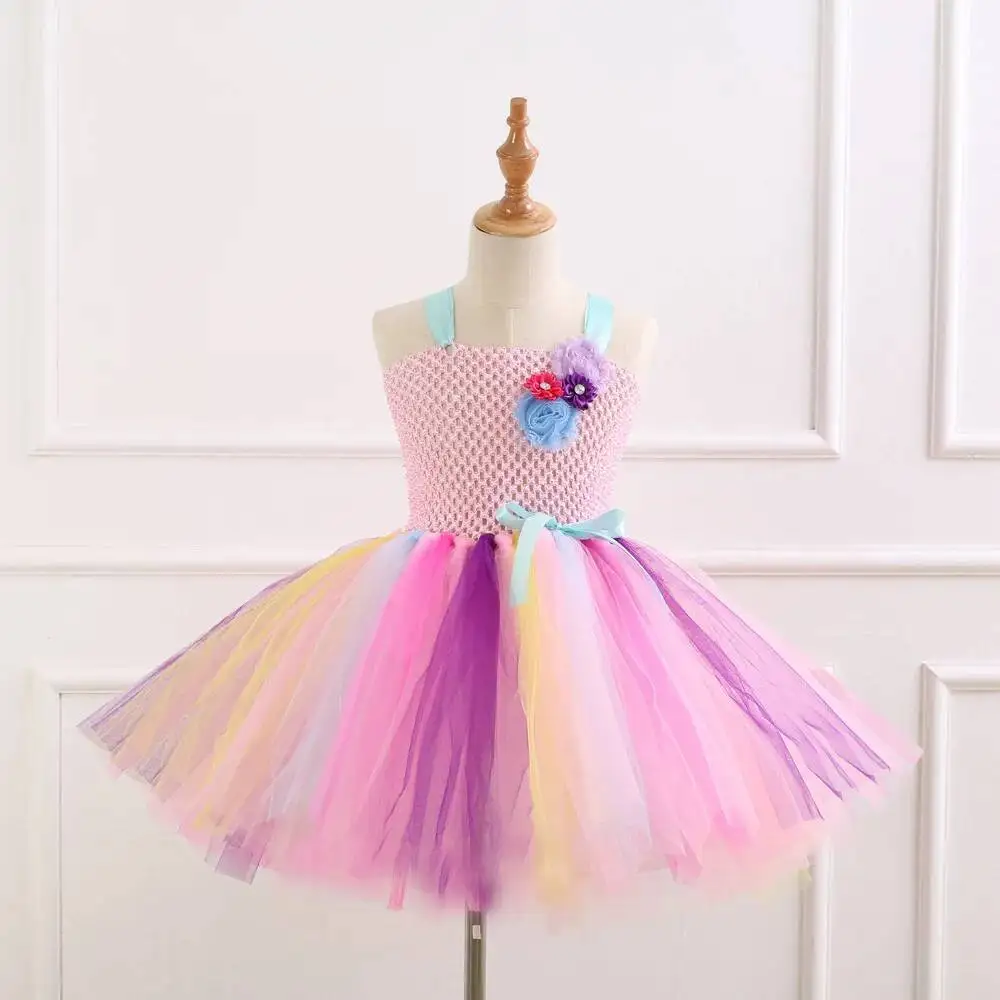 Pink Easter Bunny Costumes for Baby Girls Little Rabbit Ballet Tutu Dress for Kids Easter Holiday Outfit with Ears Bowtie Tail view 4