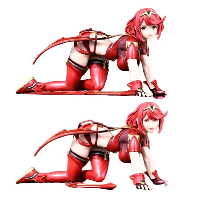 33 سنتيمتر Xenoblade سجلات 2 Pyra و Mythra لعبة فتاة الشكل البلاستيكية عمل أنيمي نموذج اللعب جمع دمى الكبار هدية الكريسماس