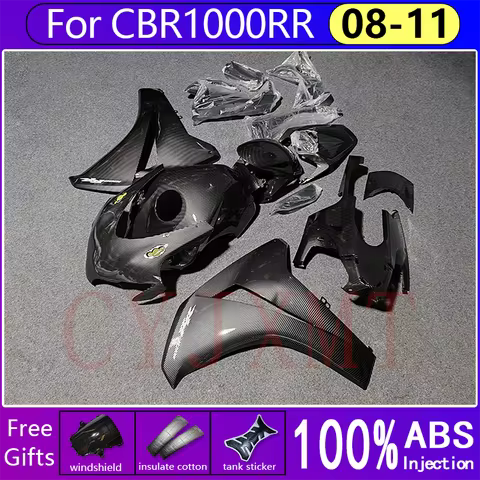 Carbon Fibre Motorcycle Fairing For Honda CBR1000RR 2008 2009 2010 2011 Painted Fairings Kits cbr 1000 rr 08-11 Bodyframe Cover