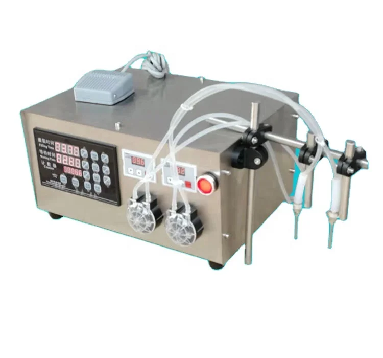 Digital Control Desktop Small Volume 3ml 5ml Vial Mini Liquid Filler Essential Oil Perfume Filling Machine