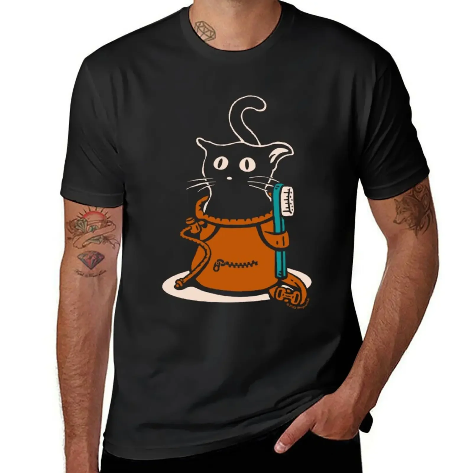 

Cat in a Chalk Bag Rock Climbing Classic T-Shirt tees hippie clothes oversizeds mens graphic t-shirts big and tall